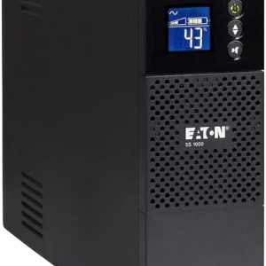 Eaton 5S1000LCD UPS Battery Backup & Surge Protector, 1000VA / 600W, AVR, LCD Display, Line Interactive