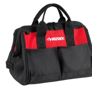 Husky 12-inch 4-Pocket Zippered Tool Bag